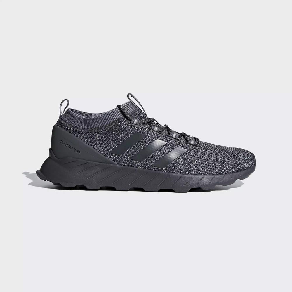 Adidas Questar Rise Tenis Grises Para Hombre (MX-79968)